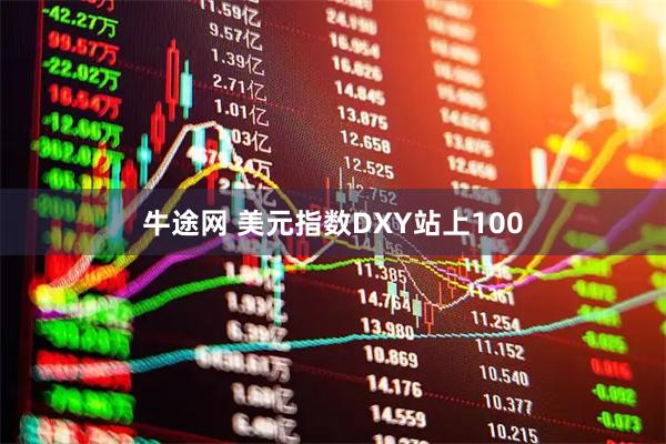牛途网 美元指数DXY站上100